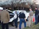 Phoenix Motorcars truck and crowd